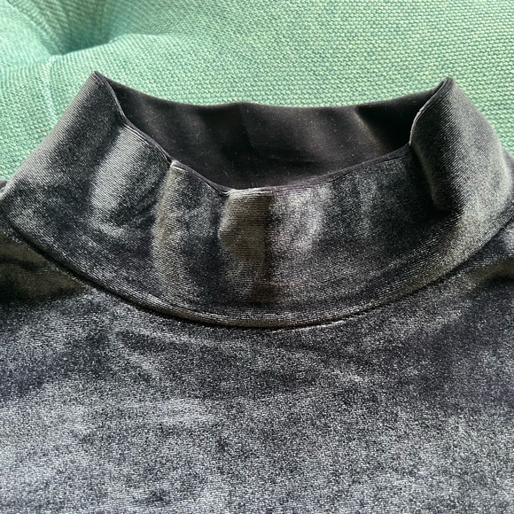 Loft Velvet Mock Turtleneck - Picture 13 of 15